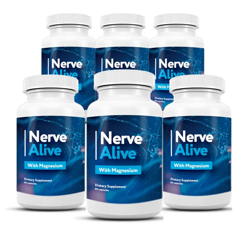 Six bottles of Nerve Alive